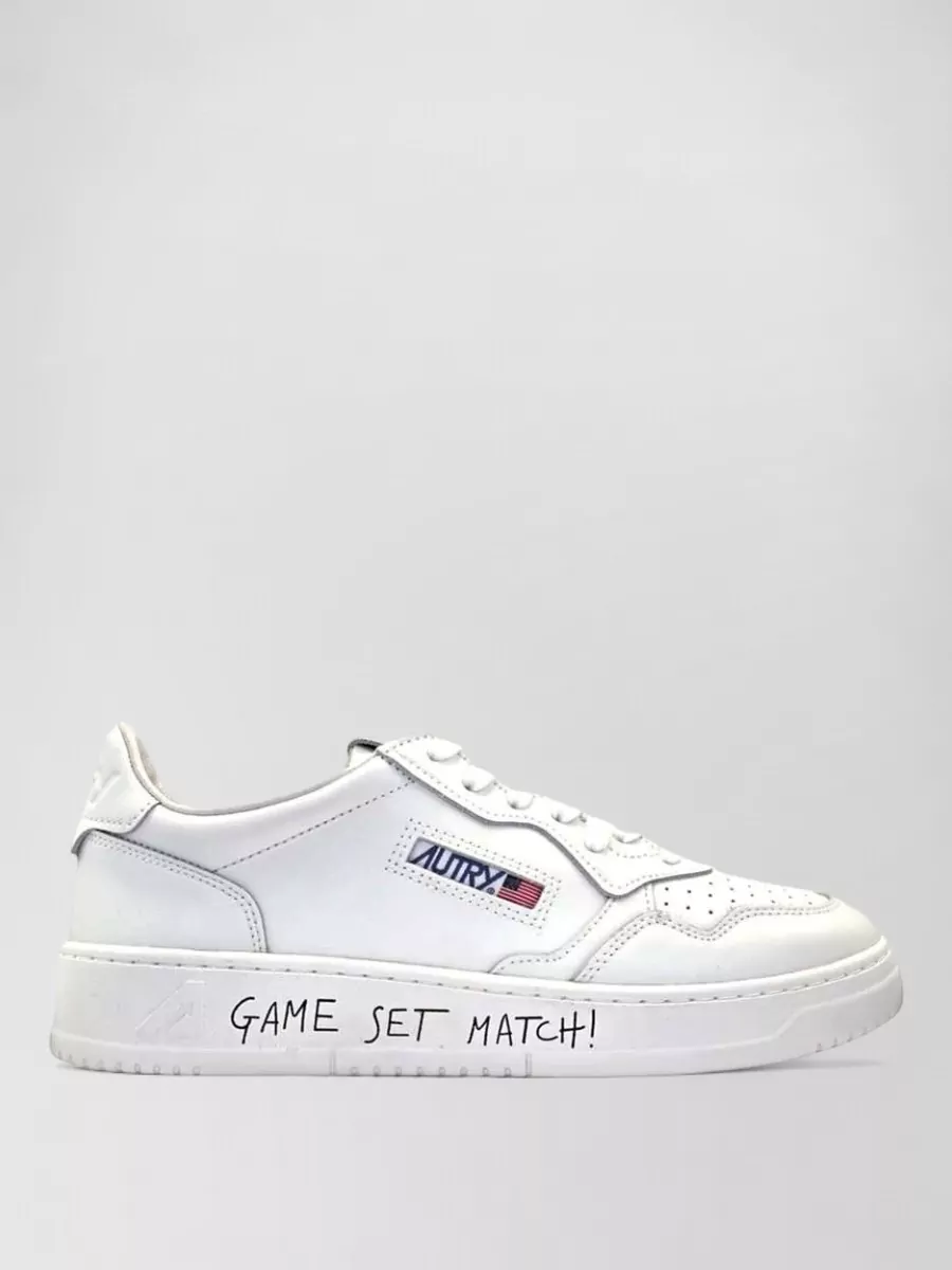 Autry Leather Low-Top Sneakers