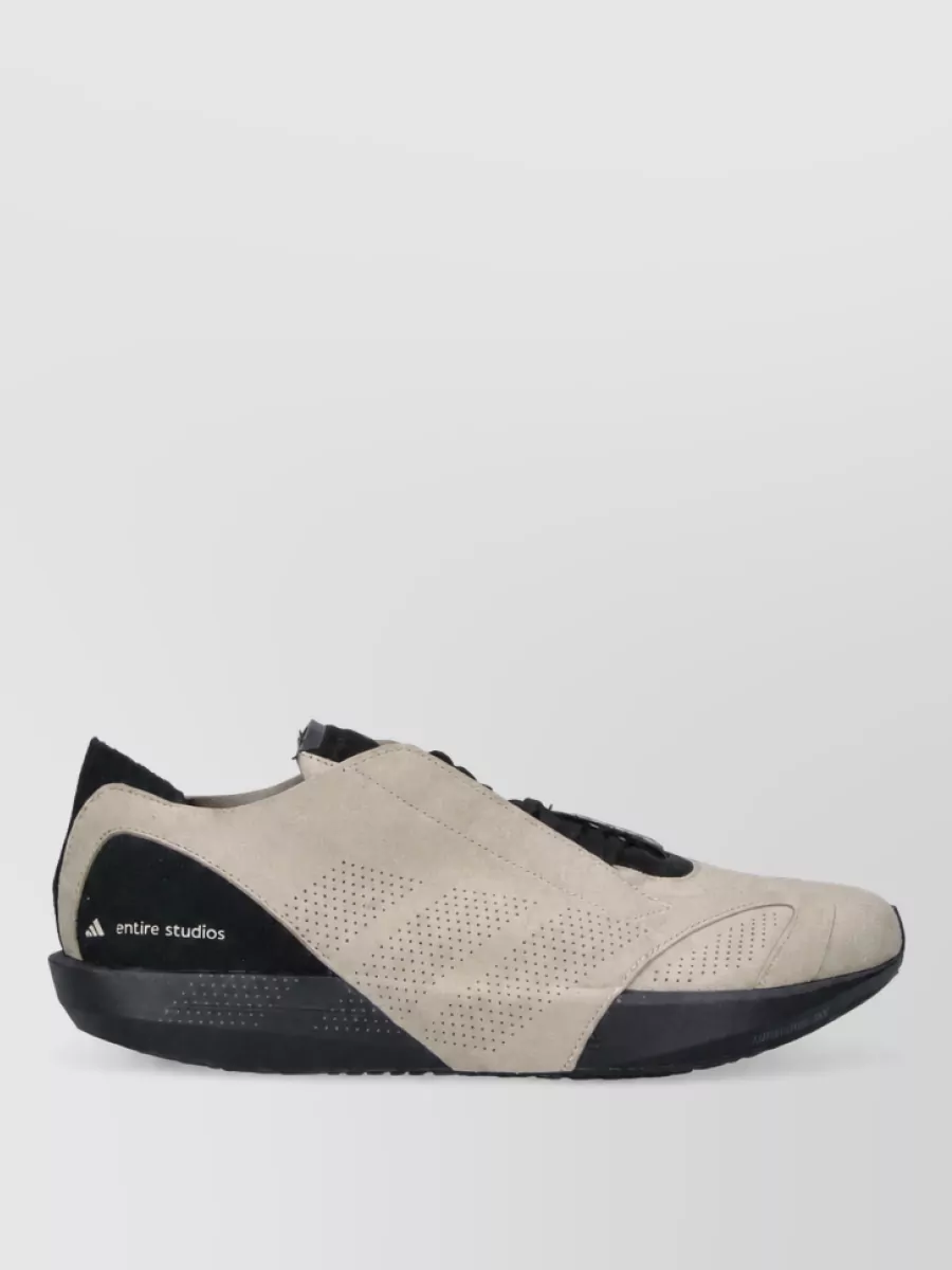 Adidas Leather Slip-On Sneakers