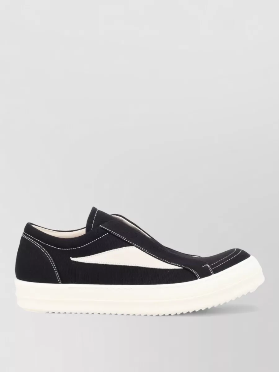 Rick Owens Drkshdw Cotton Slip-On Sneakers