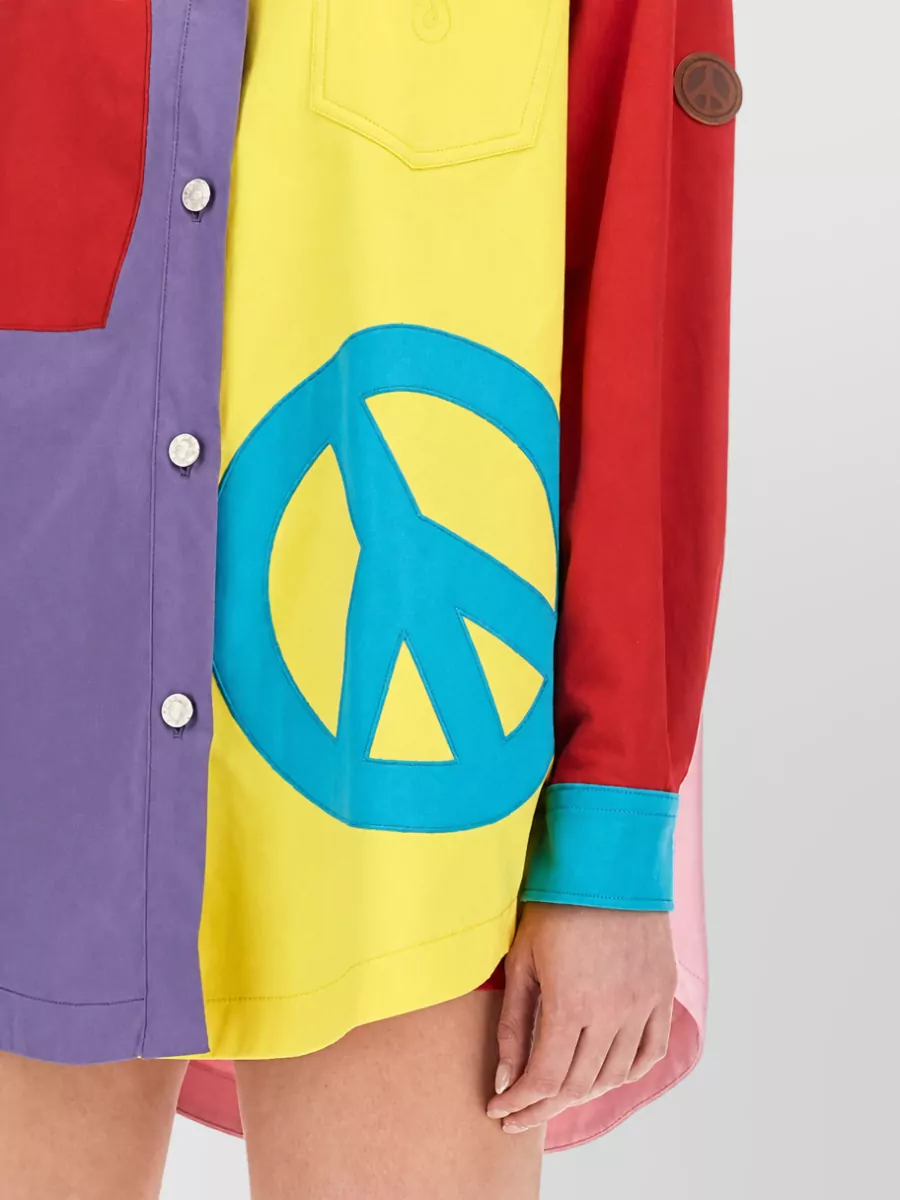 Moschino Printed Shirt Jacket