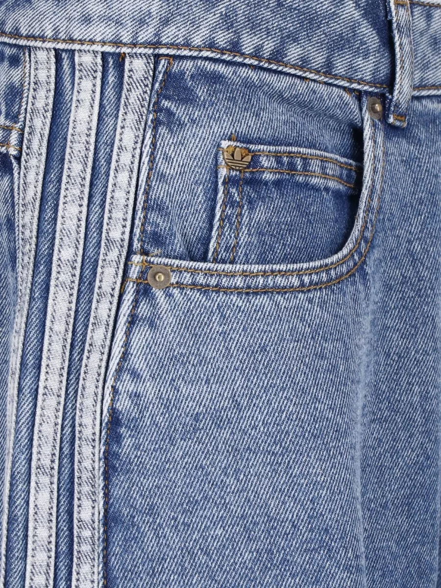 Adidas Straight-Leg Denim Jeans