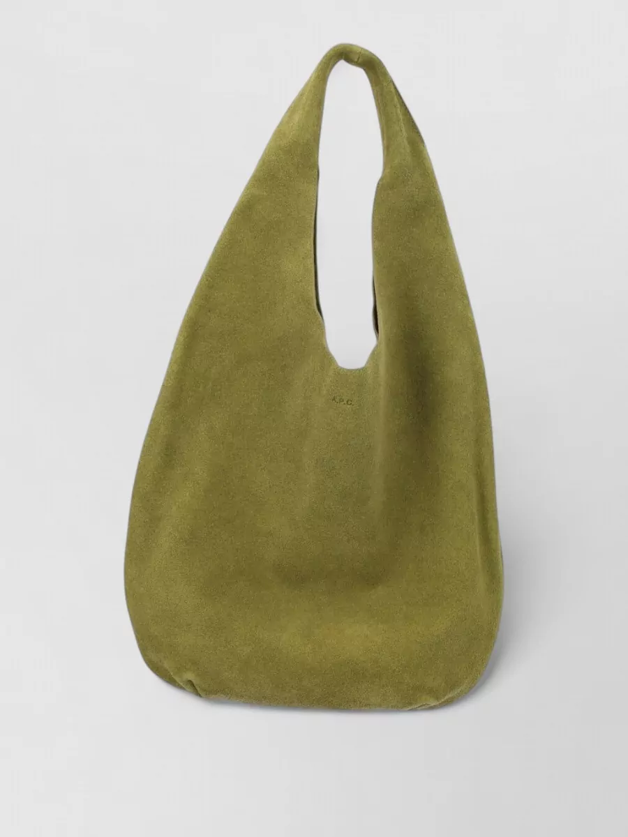 A.P.C. neige leather tote bag