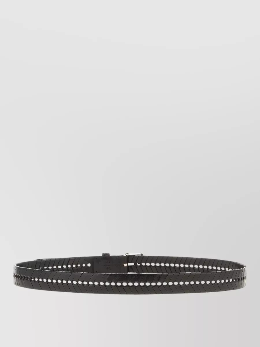 Lemaire Braided Leather Belt