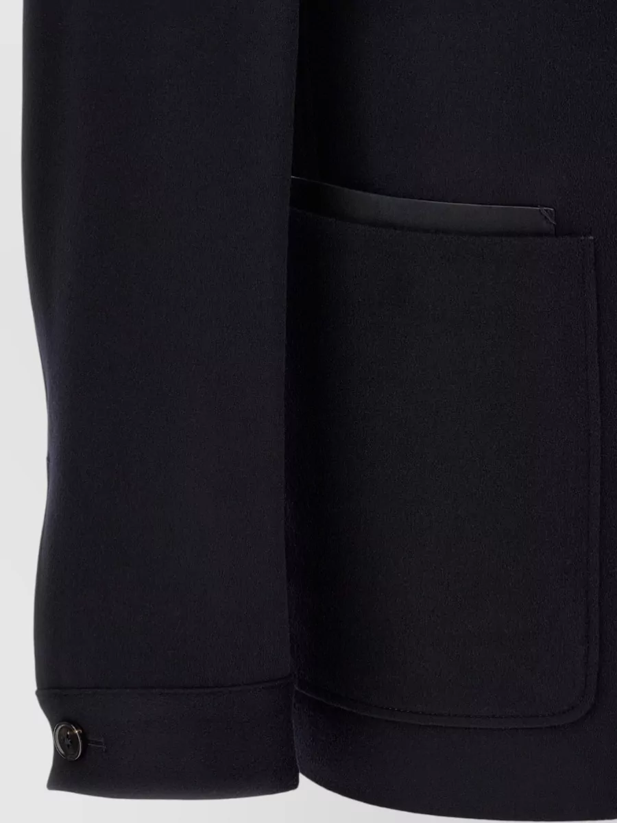 Zegna Cashmere Single Breasted Coat