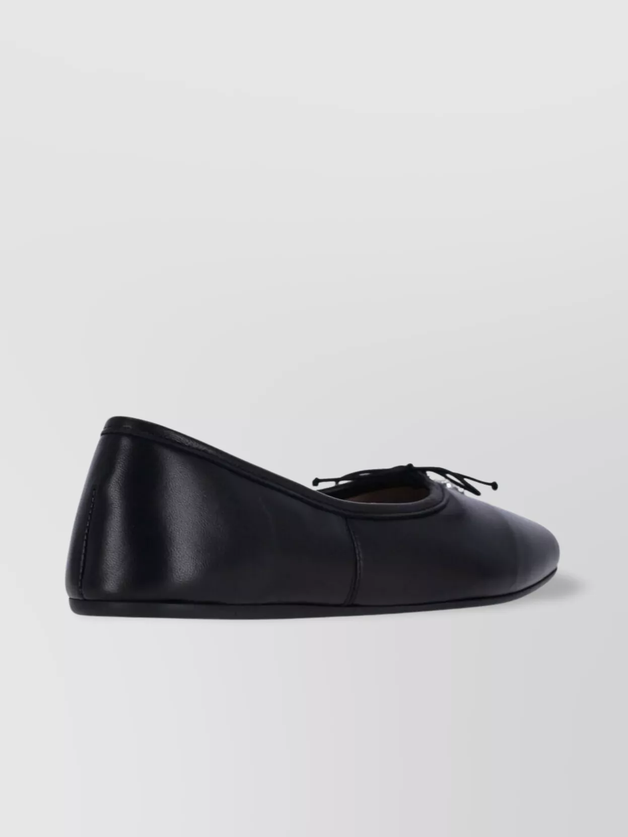 Vivienne Westwood Bow Square Toe Ballerina Shoes