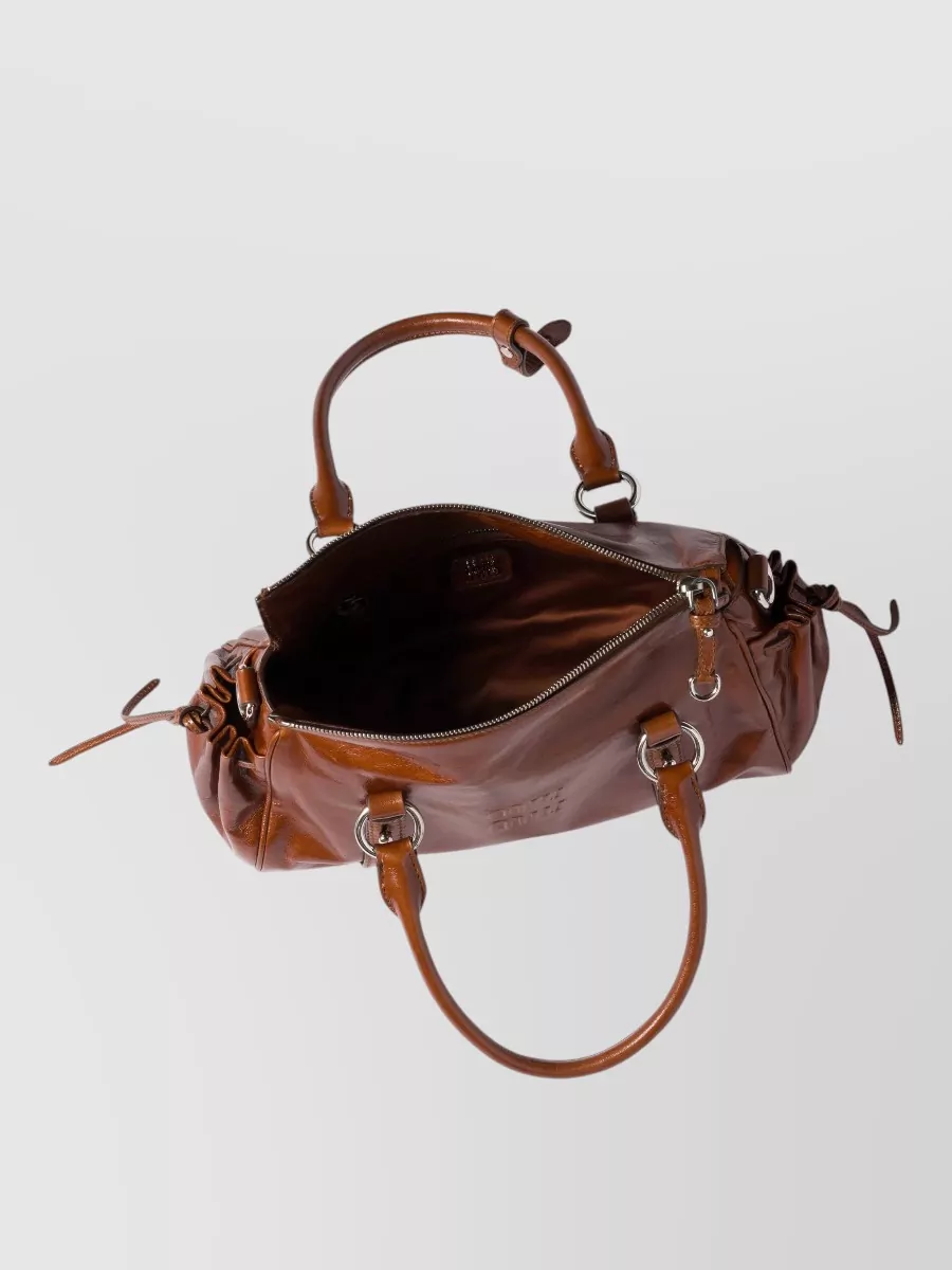 Miu Miu Matelassé Leather Shoulder Bag