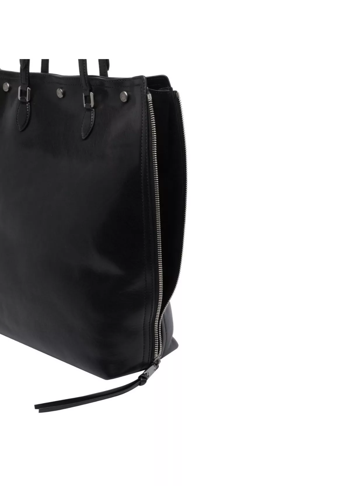Dolce&Gabbana Versatile Leather Tote Bag With Adjustable Straps