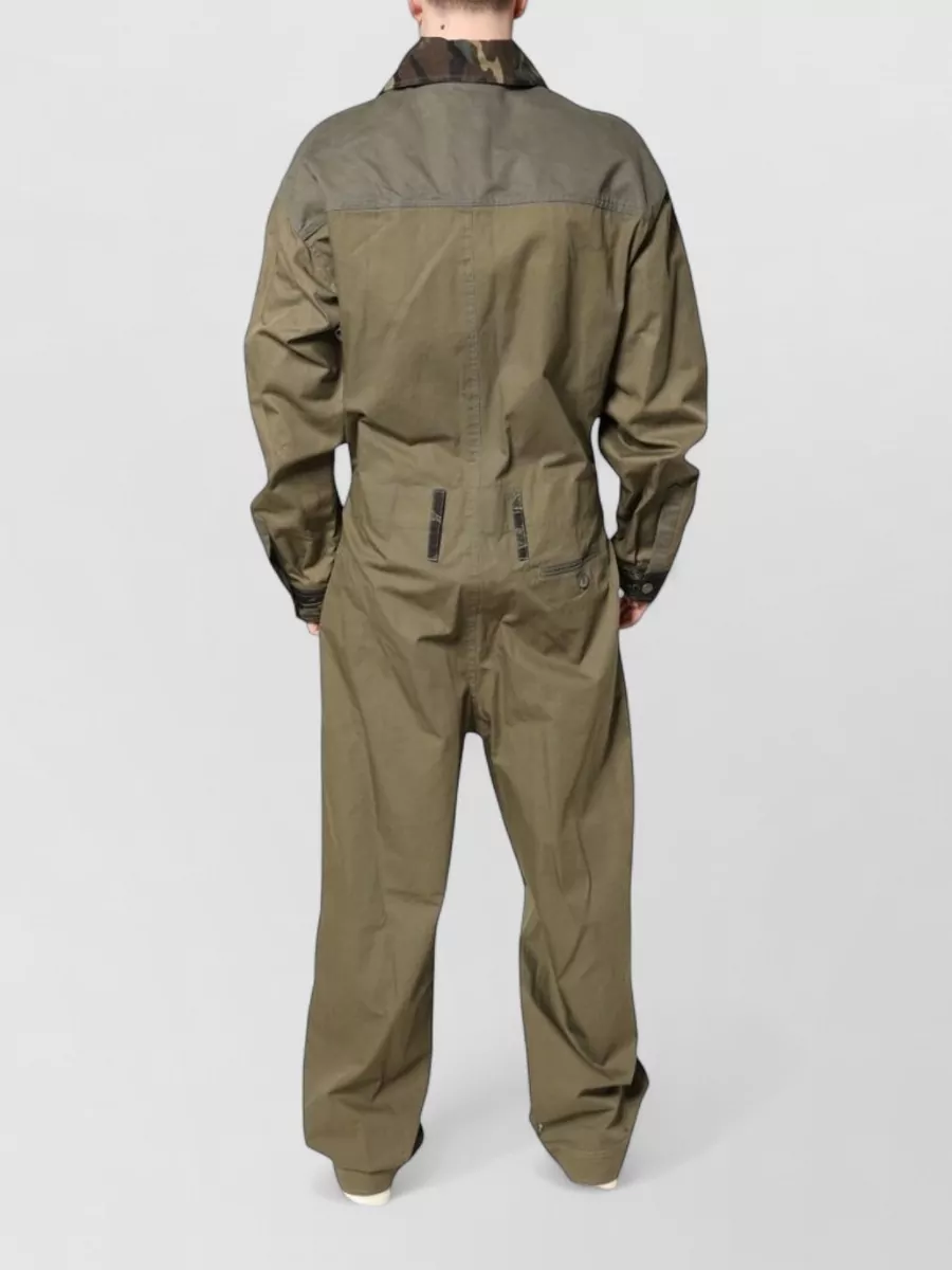 Dolce&Gabbana Cotton Camouflage Shirt And Pants Set