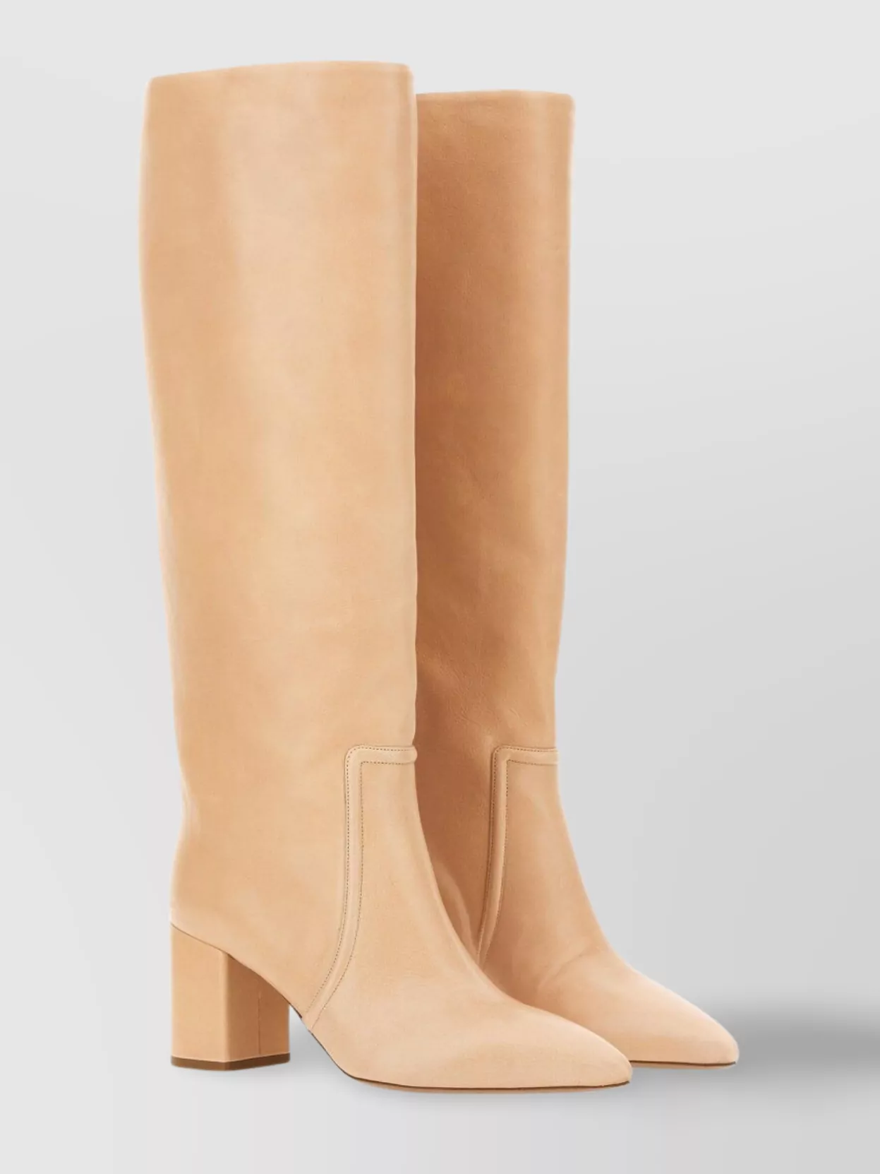 PARIS TEXAS BLOCK HEEL KNEE HIGH BOOT