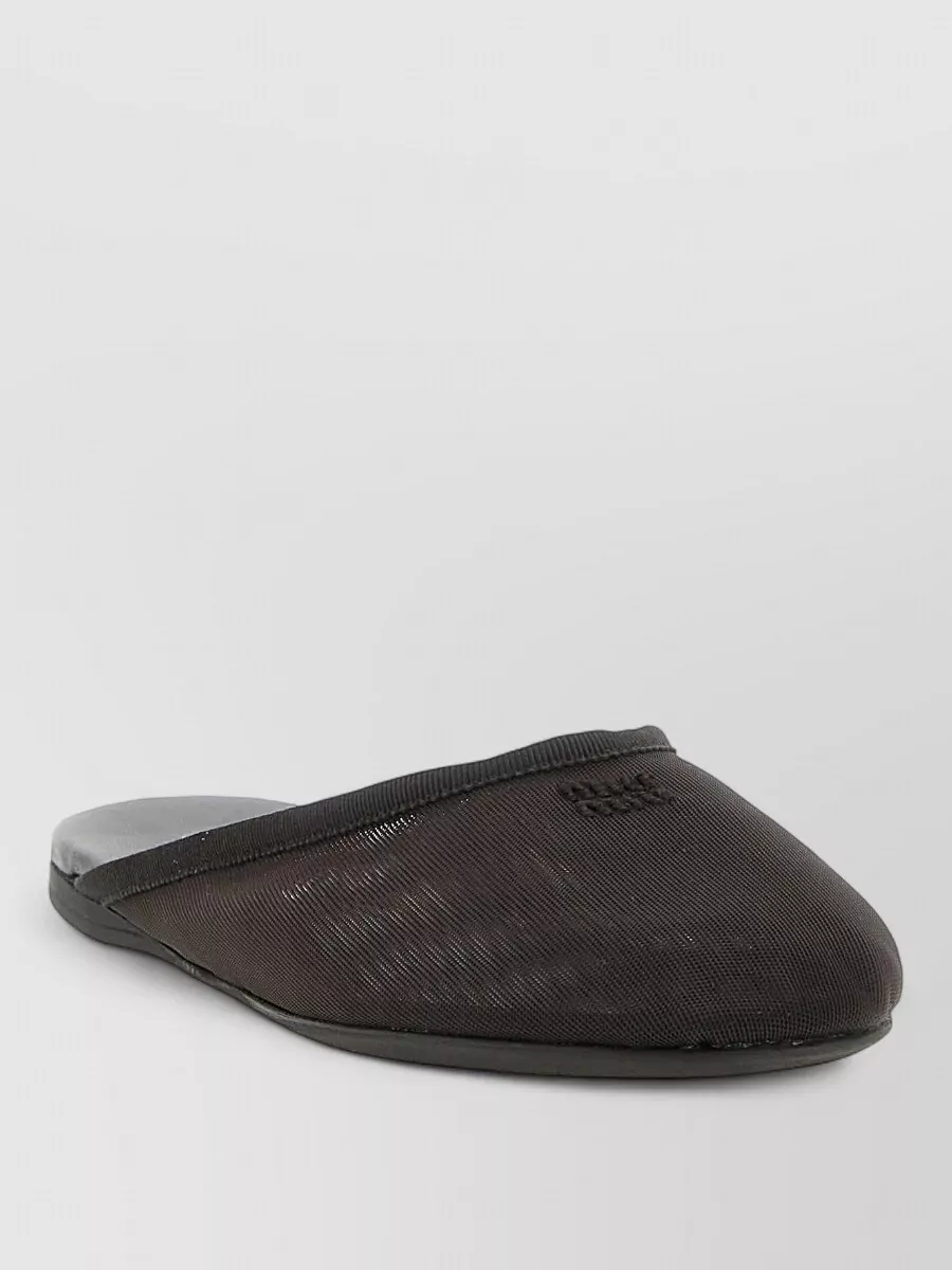 Miu Miu mesh slippers