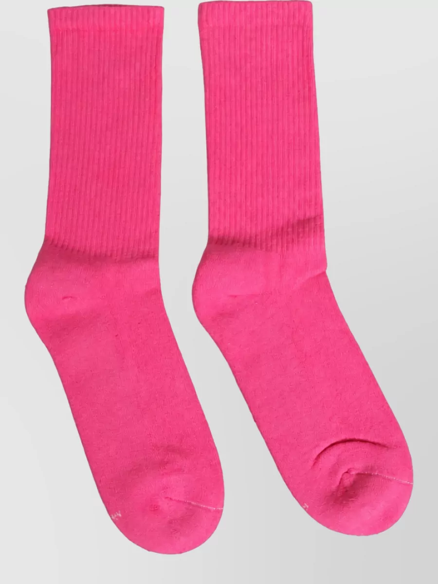 Dolce&Gabbana Cotton Ribbed Mid-Calf Socks