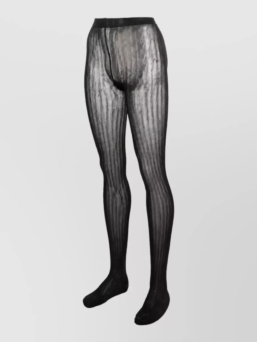 Prada Metallic Fiber Leggings