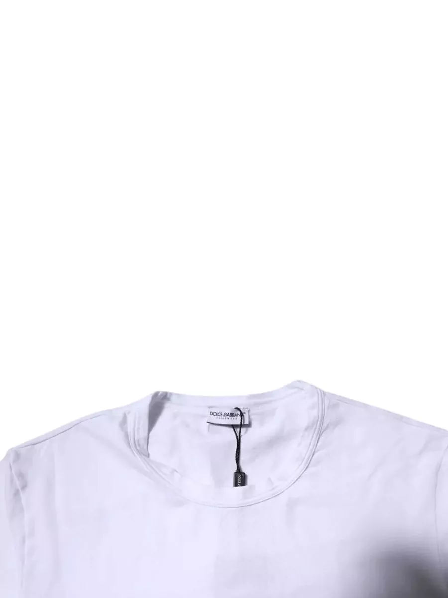 Dolce&Gabbana Cotton Slim-Fit Crewneck T-Shirt