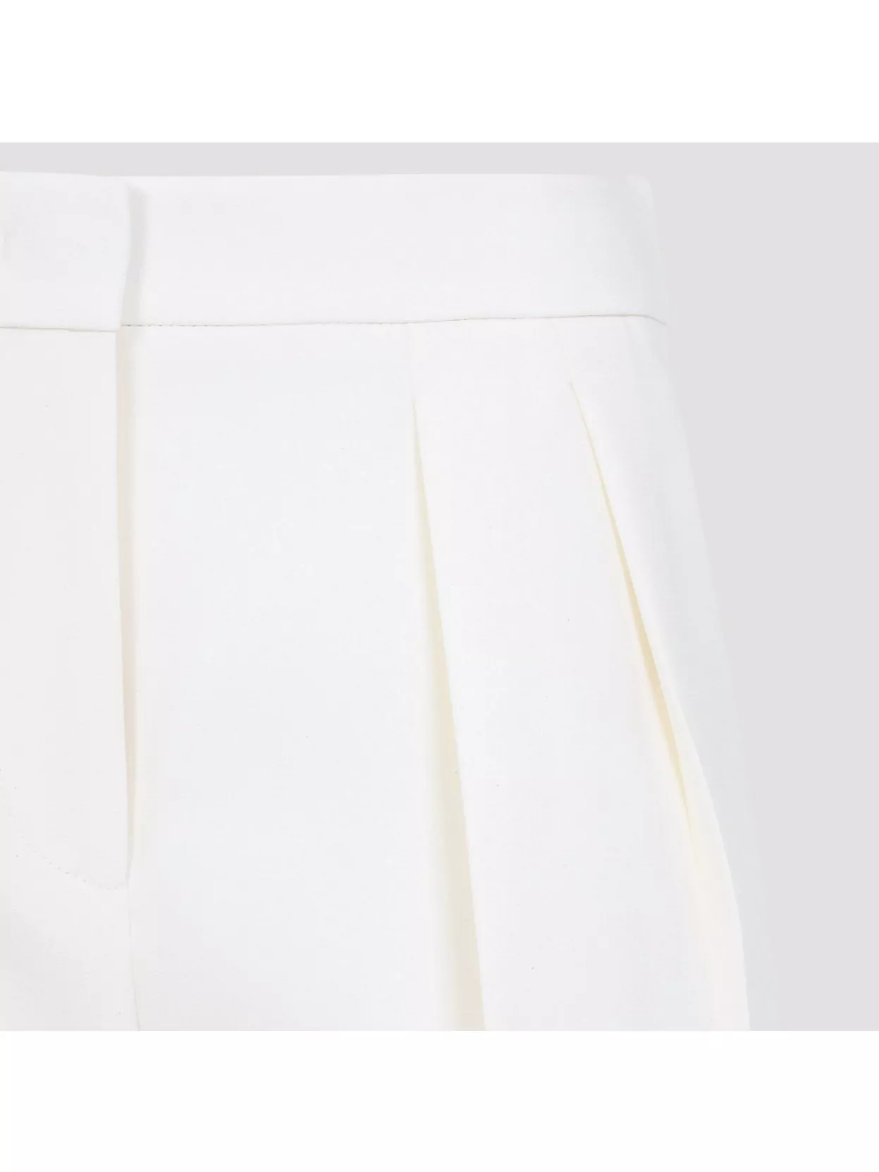 Giorgio Armani Pleated Silk Trousers Side Pockets