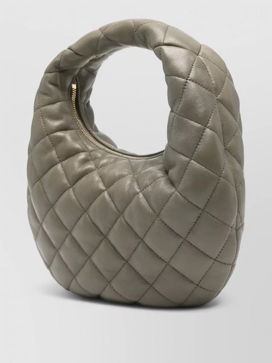 Saint Laurent Icarino Baby Lamb Leather Quilted Tote Bag