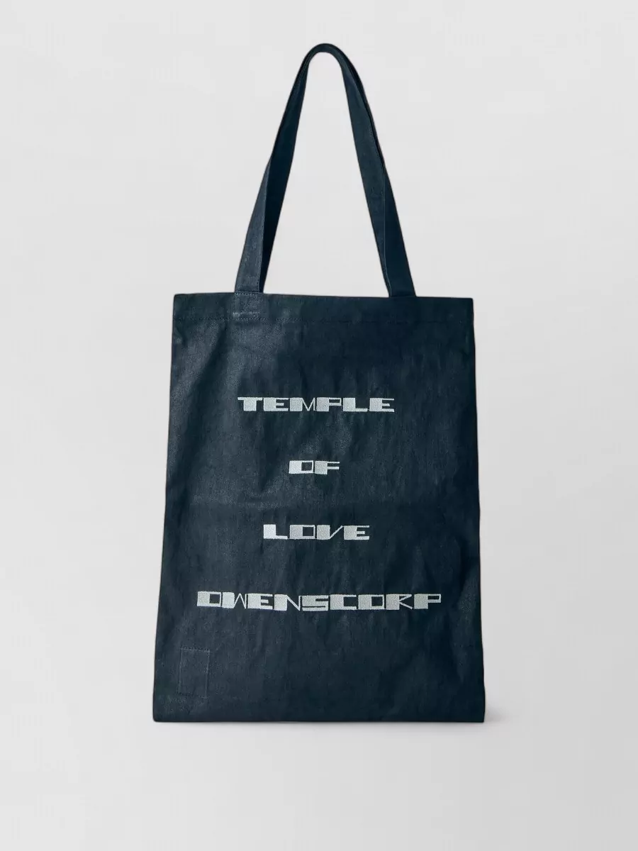 Rick Owens tote pod cotton tote bag