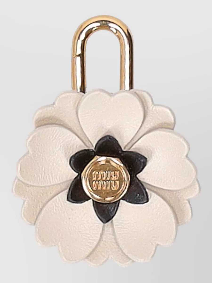 Miu Miu leather charm