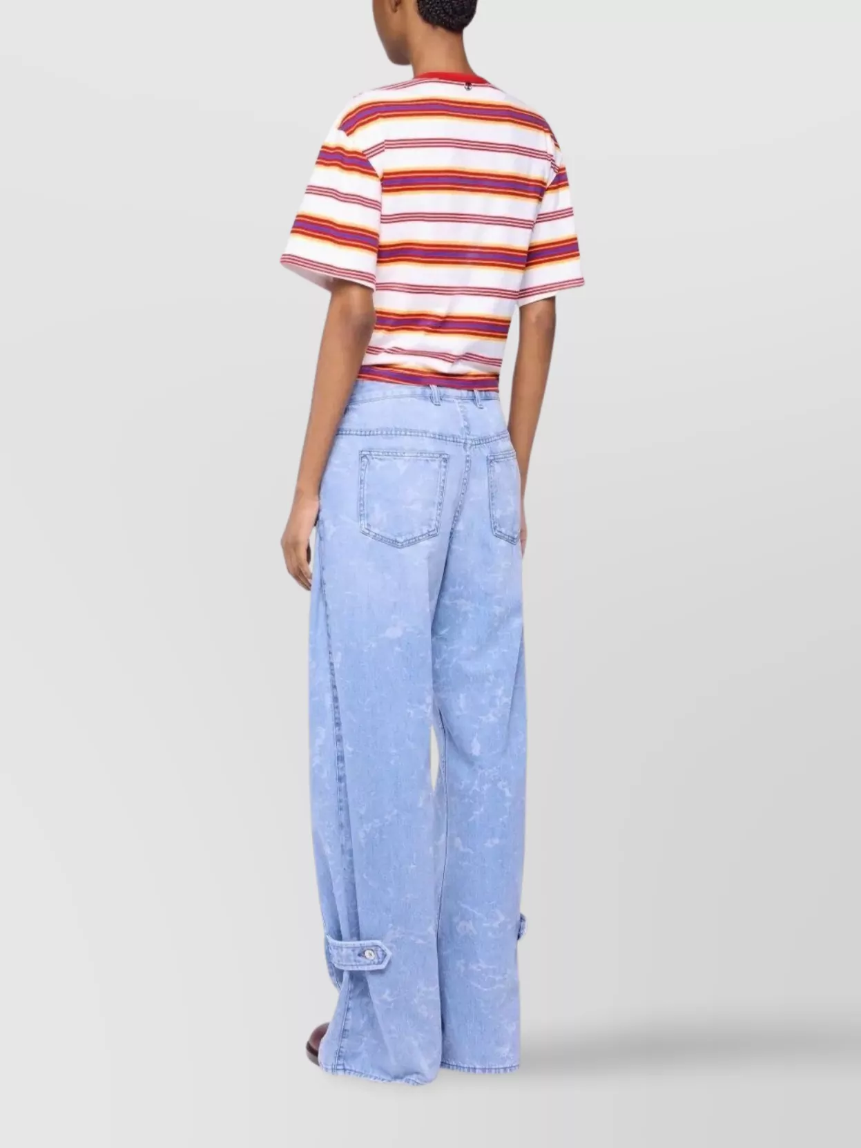 Paco Rabanne Wide Leg High Waist Trousers