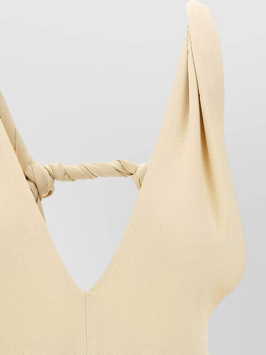 Armarium Livia V-Neck Twisted-Strap Blouse