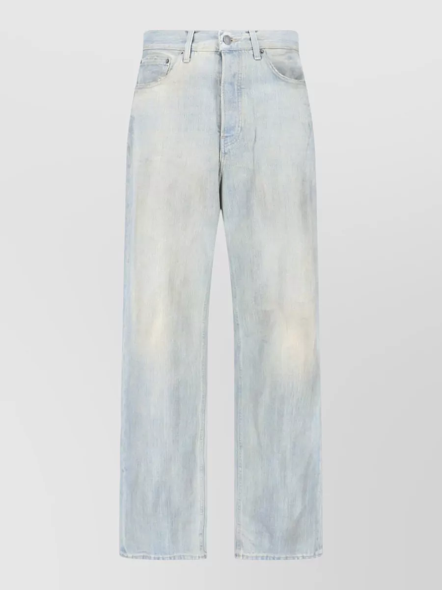 Haikure straight-leg trousers