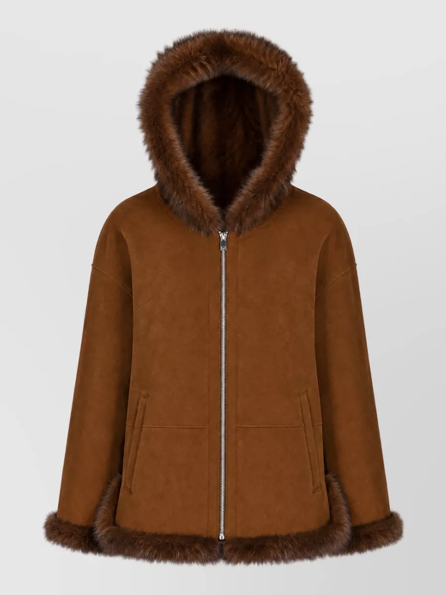 La Rose Shearling Coat