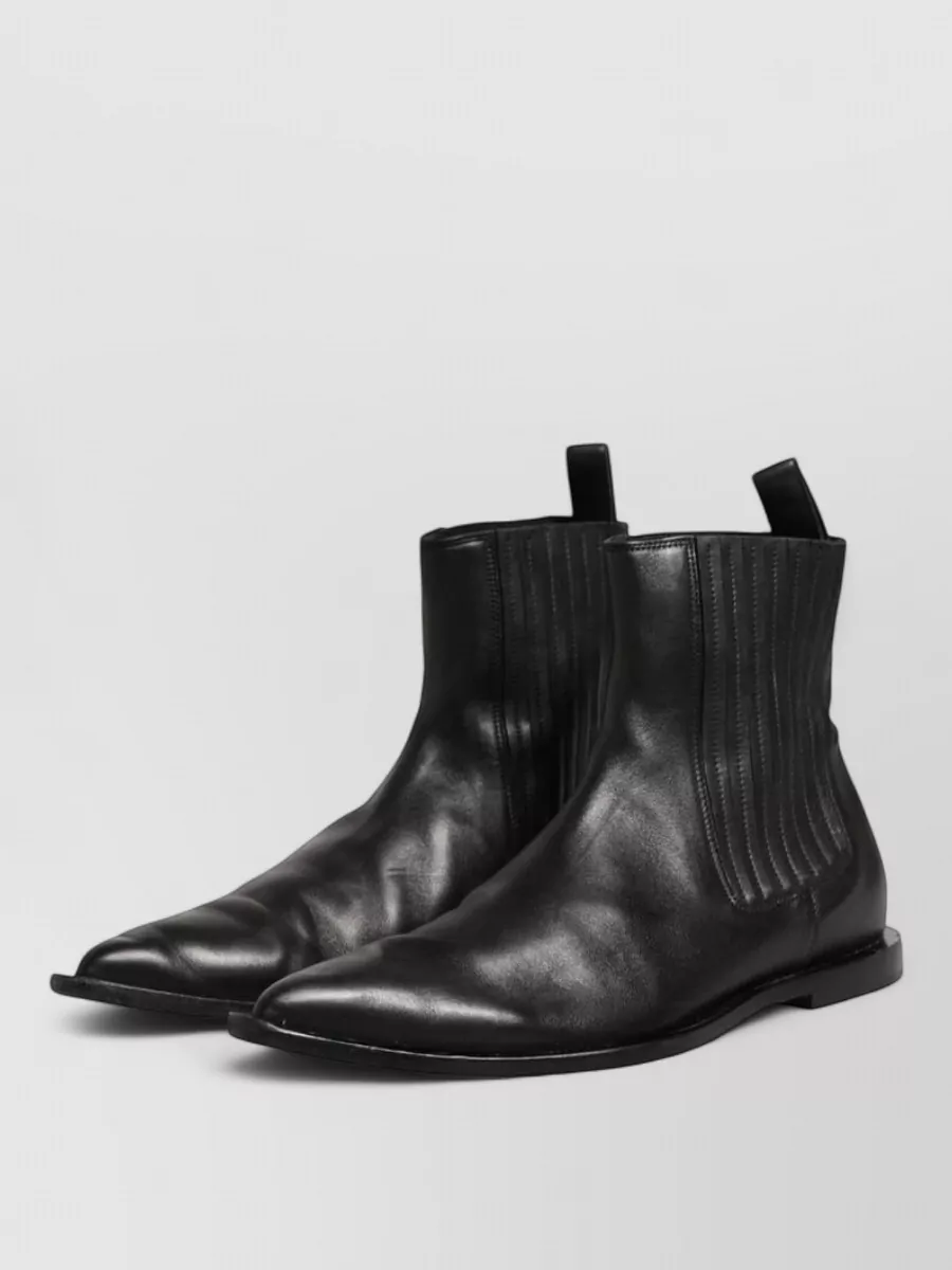 Dolce&Gabbana Leather Chelsea Boots