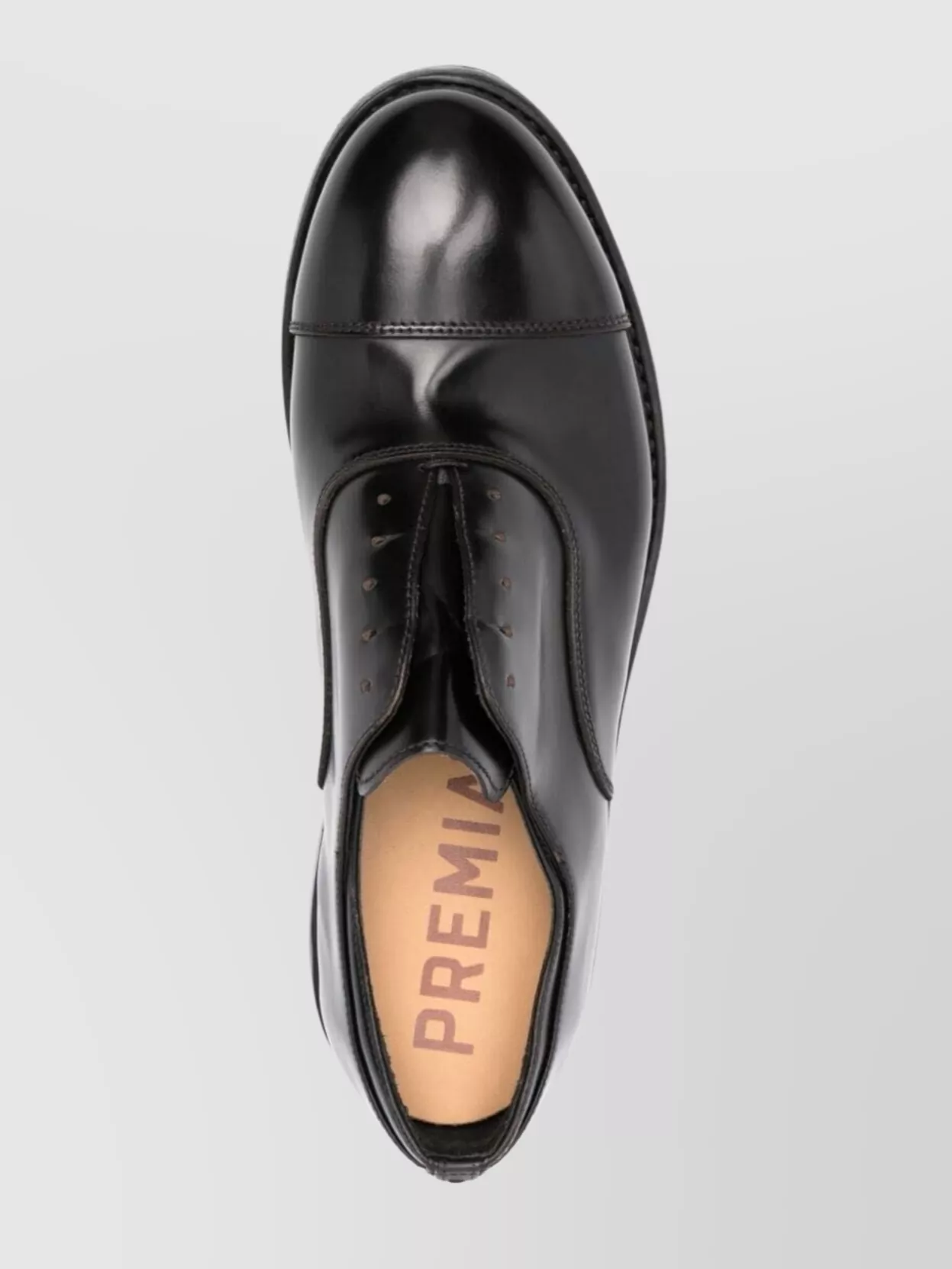 Premiata Brass Round Toe Derby