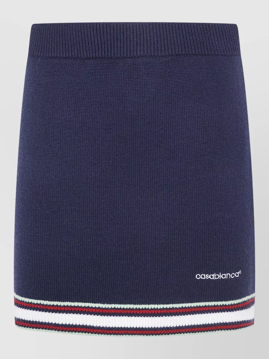 Casablanca wool mini skirt