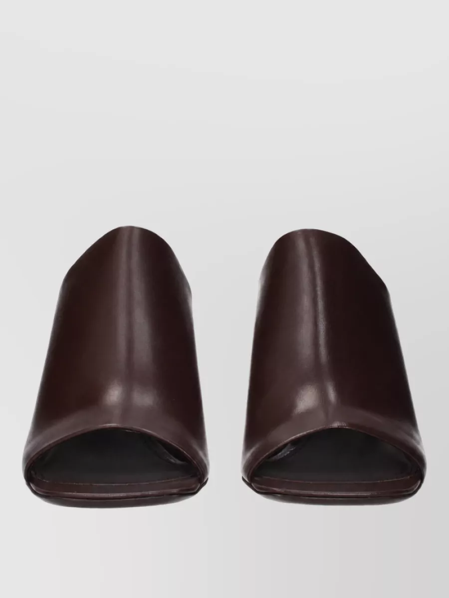 Ferragamo Leather Mules