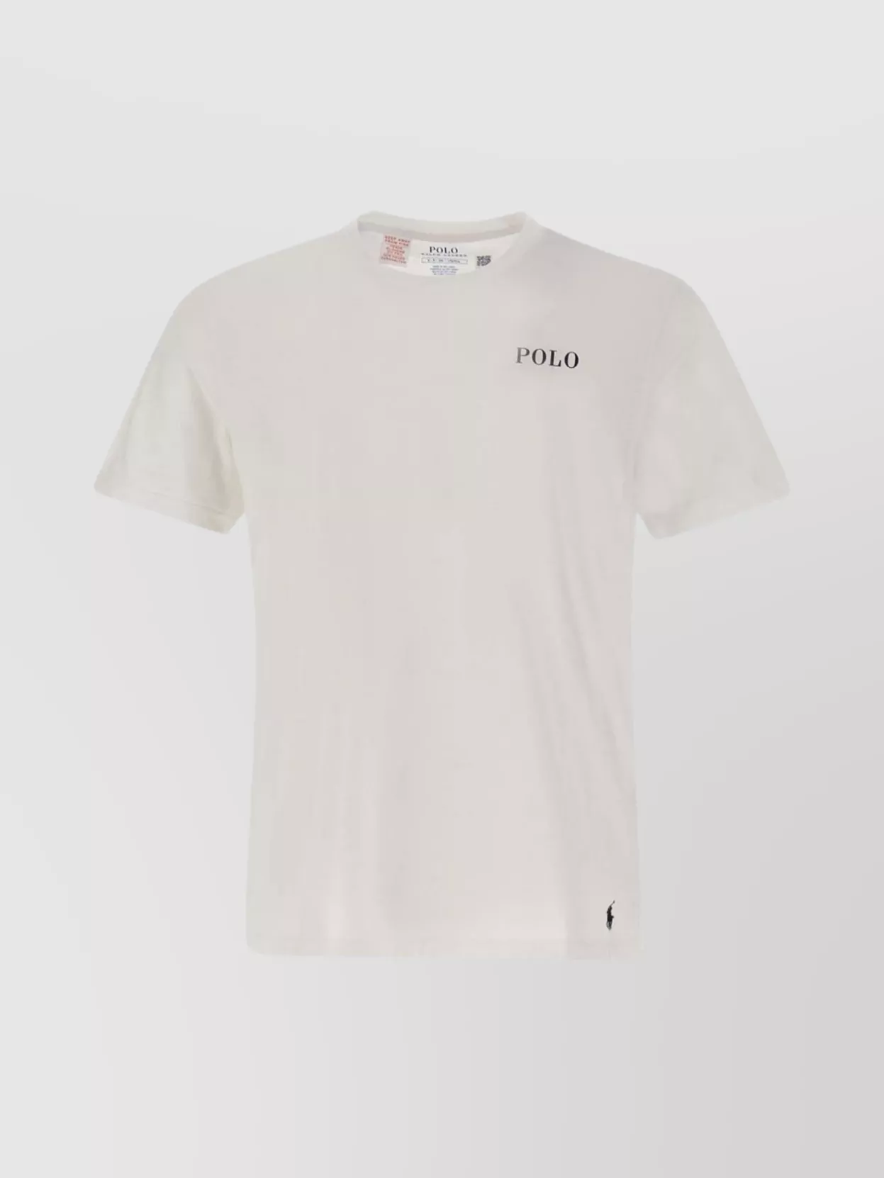 Shop Polo Ralph Lauren "msw" Crew Neck Cotton T-shirt For Men
