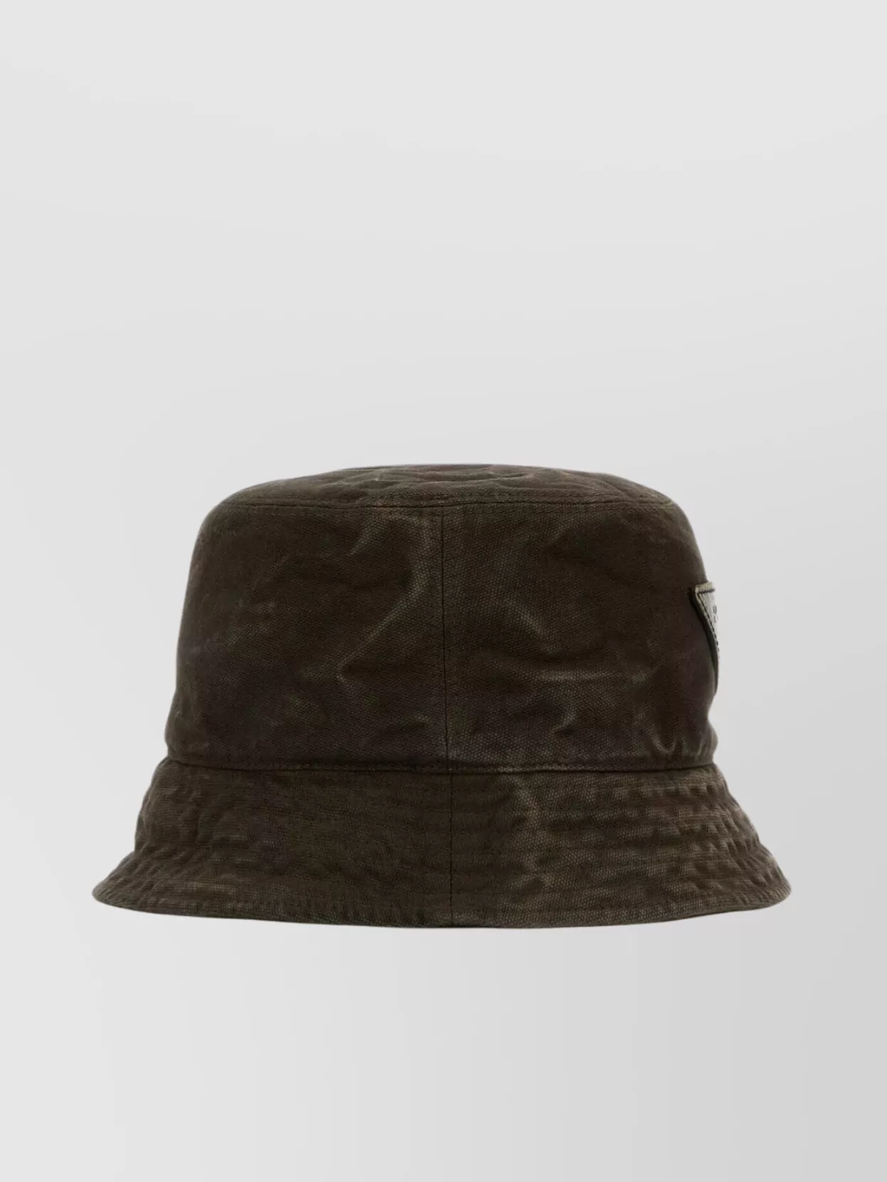 Prada Black Cotton Bucket Hat