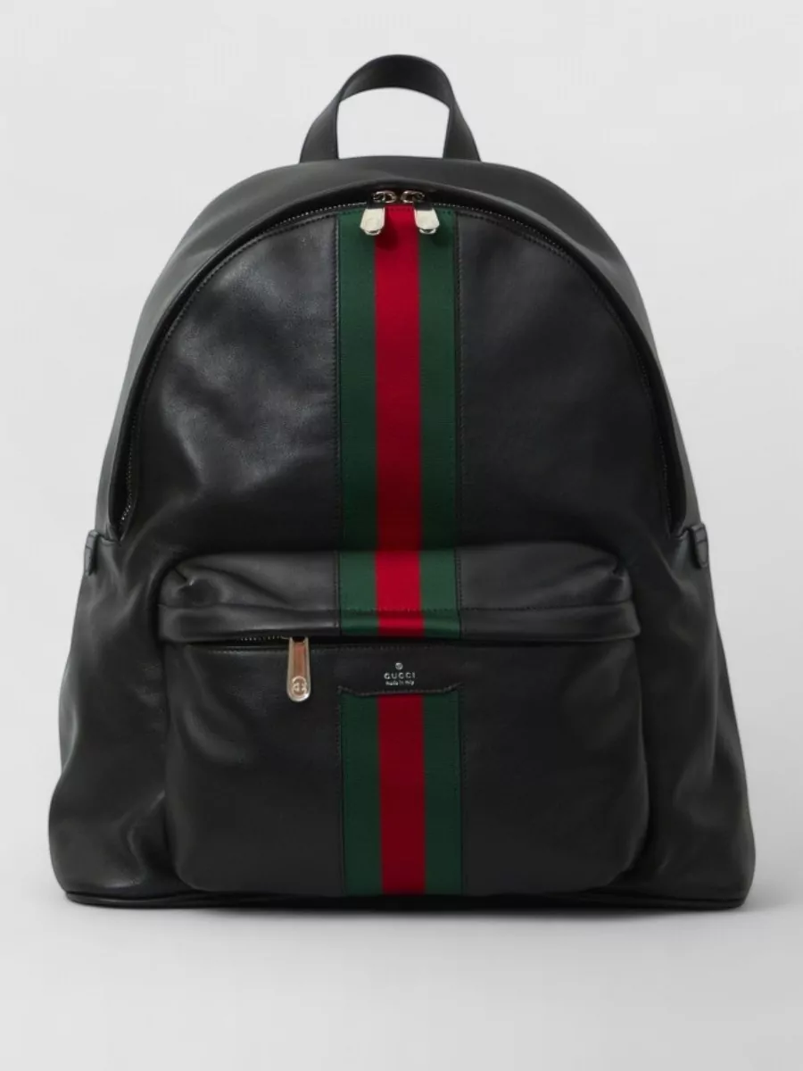Gucci leather backpack