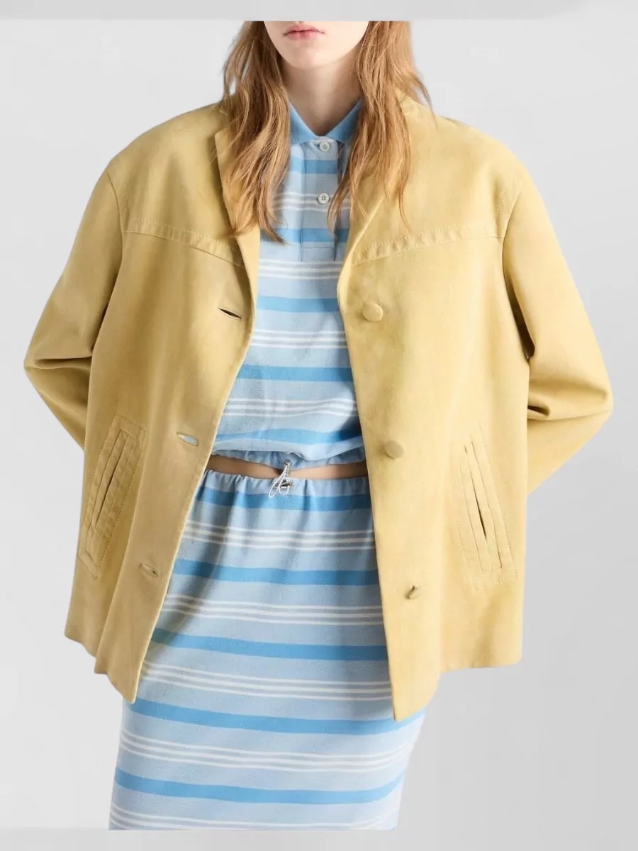 Prada Single Breasted Coat