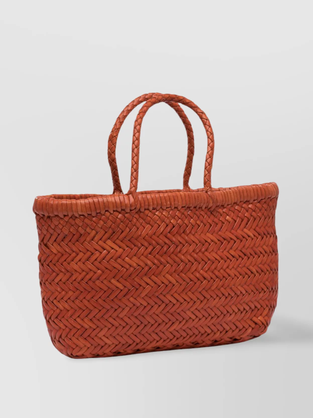 Dragon Diffusion Small Woven Tote Bag With Dual Handles