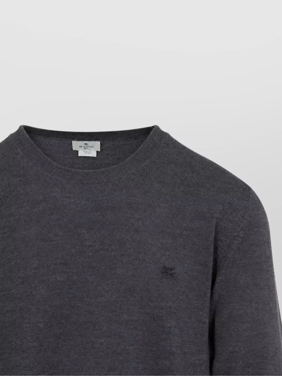 Etro Wool Crewneck Tank Top