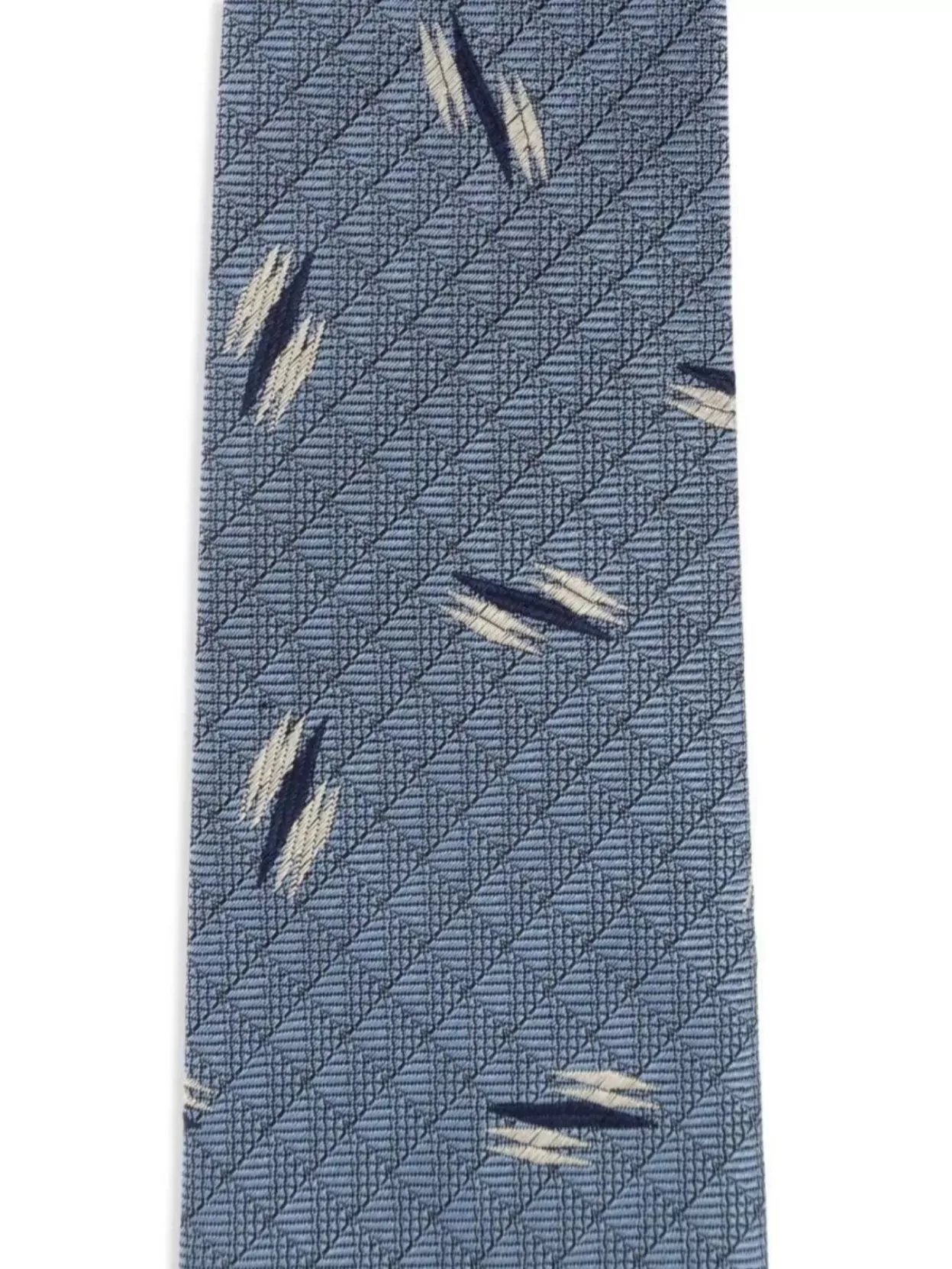 Paul Smith Retro Tie With Textured Diagonal Design