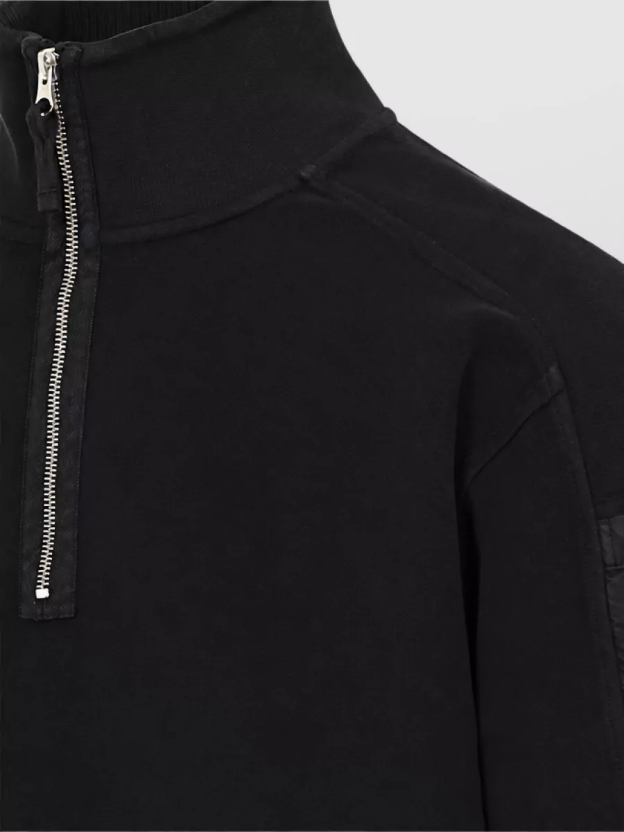 C.p. Company Cotton Long-Sleeve Polo Sweatshirt
