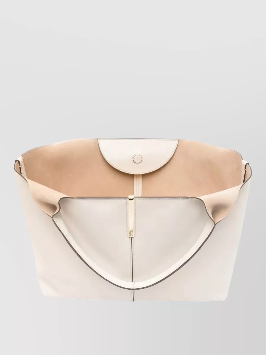 Tod's Medium Small Leather Tote Bag Dual Handles