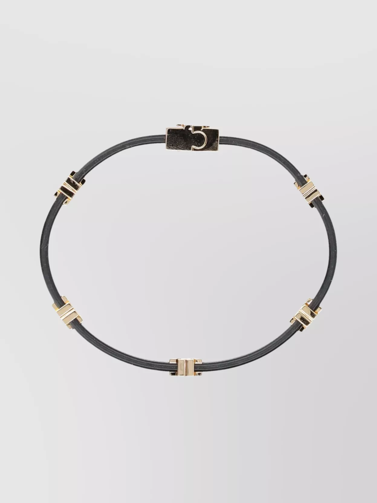ブレスレット Alexander Mcqueen Friendship Bracelet With Seal Logo 0400020066843_BLACKSILVER?wid=