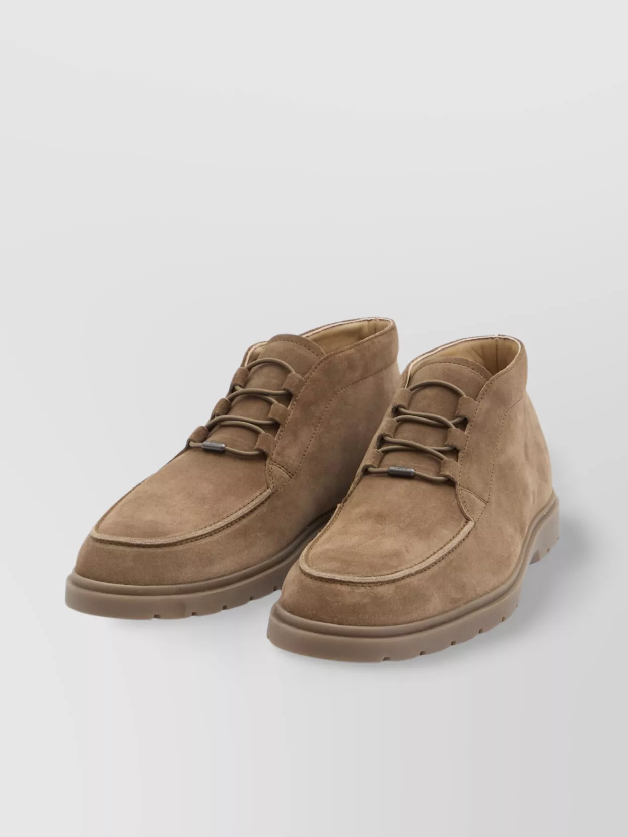 Tod's Lace-Up Ankle Boots Rubber Studs