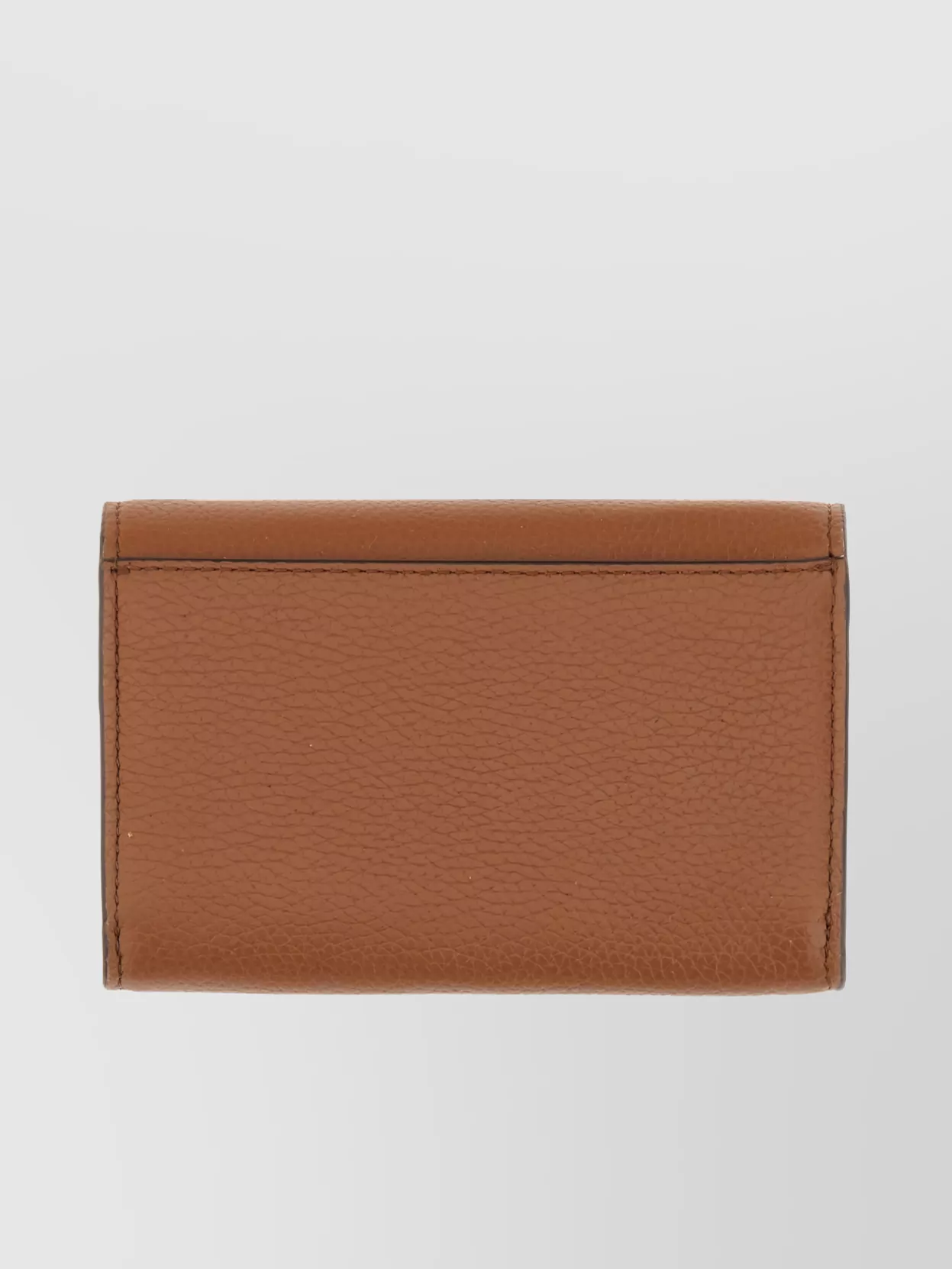 Michael Kors Textured Pebbled Leather Wallet In Brown