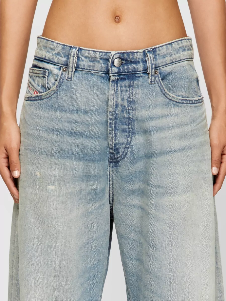 Diesel Denim Wide-Leg Jeans