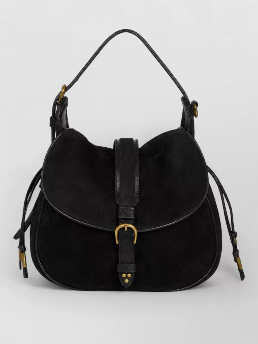 Jérôme Dreyfuss Leather Cross-body Bag In Black