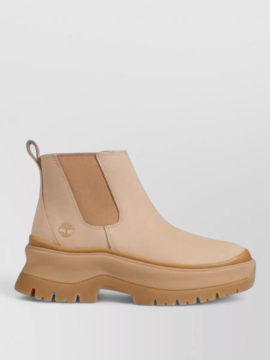 Timberland Suede Leather Lace-Up Boots