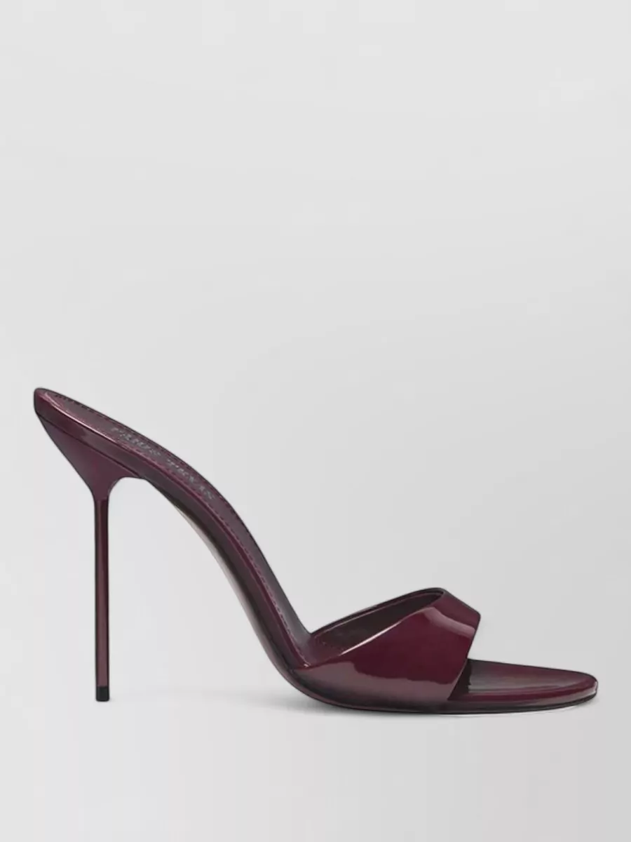 Paris Texas Patent Leather Mules