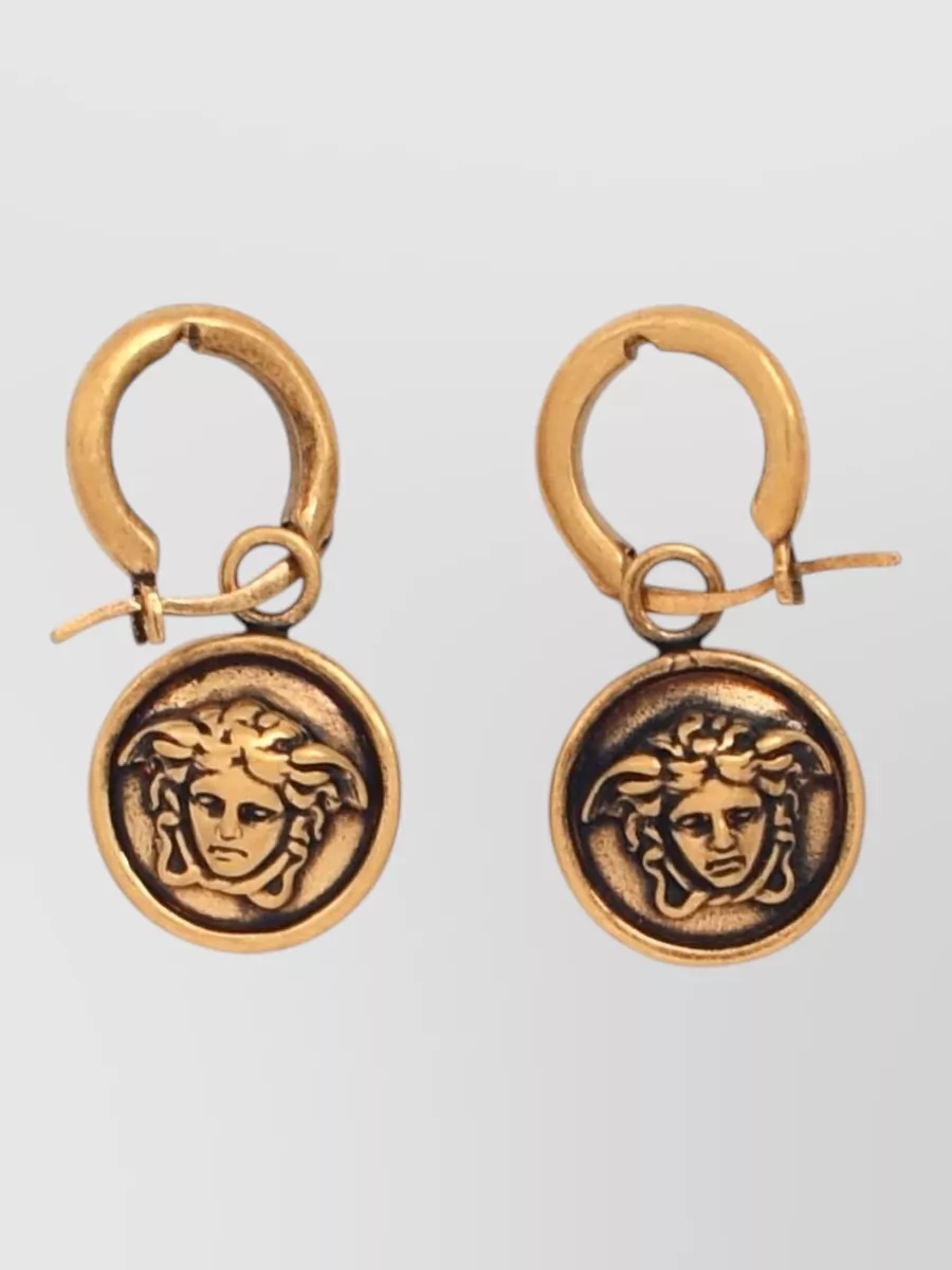 Versace medusa earrings
