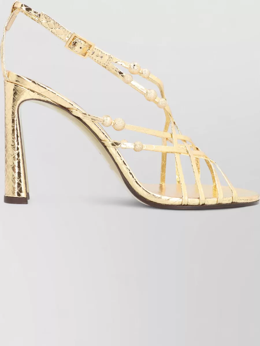 Jimmy Choo Leather Heeled Sandals