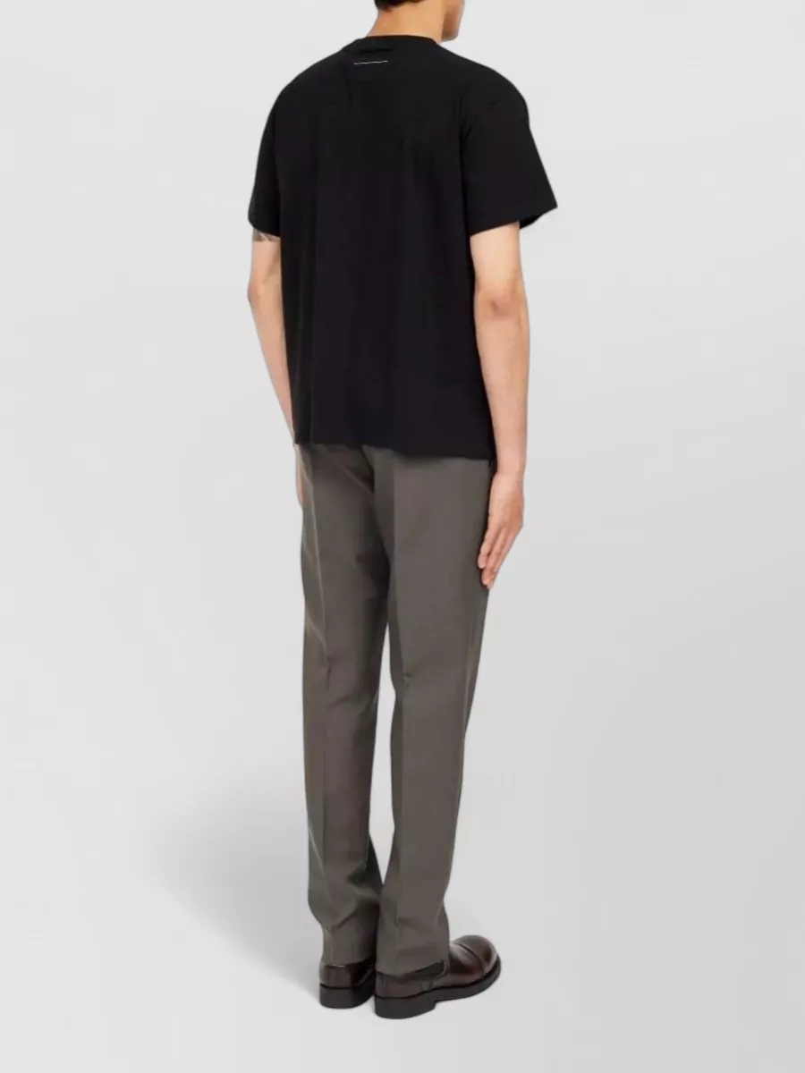 Mm6 Maison Margiela Cotton Relaxed-Fit Logo-Print T-Shirt