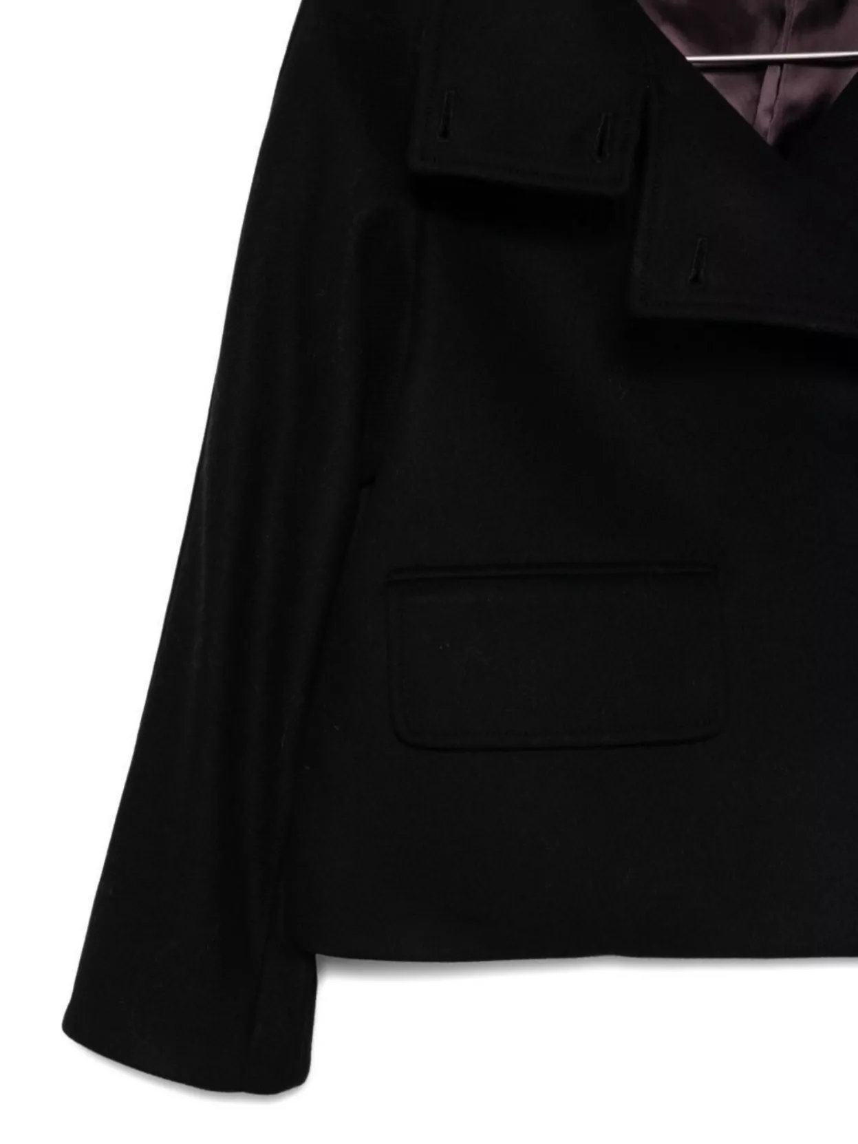 Paul Smith Double-breasted Blazer Wide Collar In Black