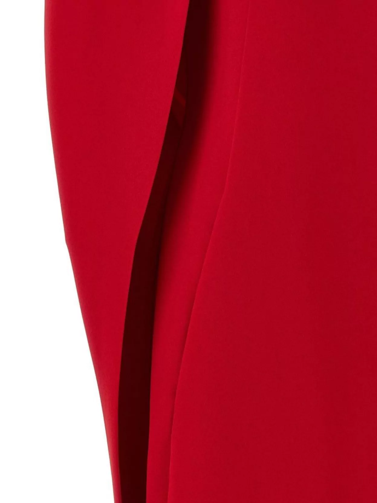 Alberta Ferretti Midi Dress With Cape And Back Slit